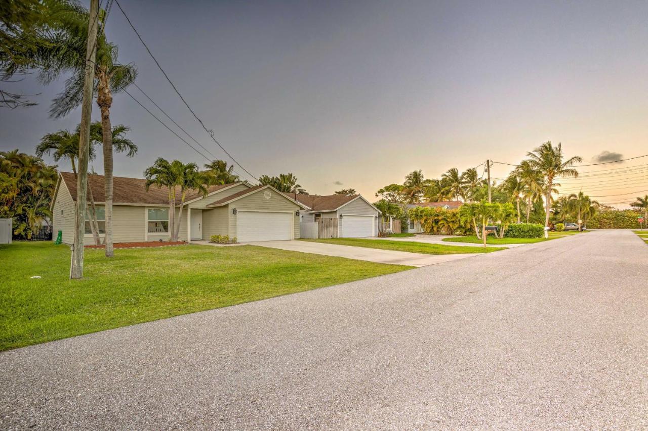 Jupiter Home With Patio And Grill About 6 Mi To Beach! Extérieur photo