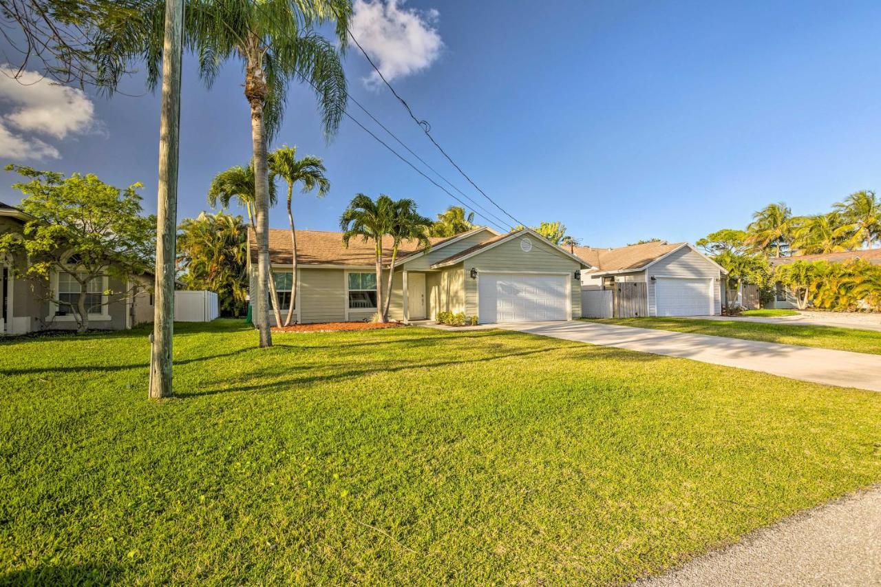 Jupiter Home With Patio And Grill About 6 Mi To Beach! Extérieur photo